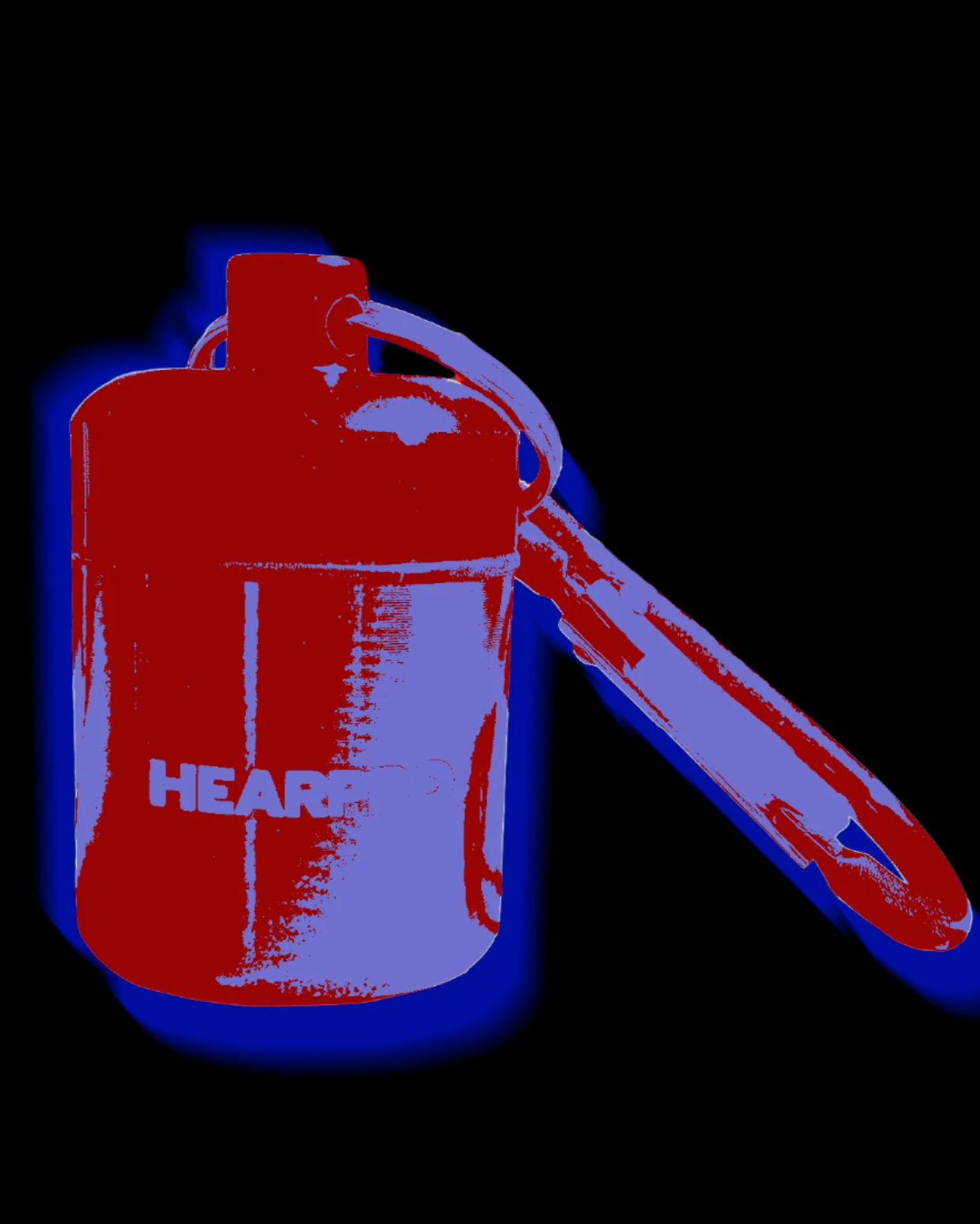 Hearpro protective earbuds with Red carry case