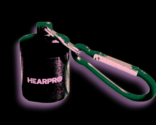 Hearpro protective earbuds with Limited Edition carry case